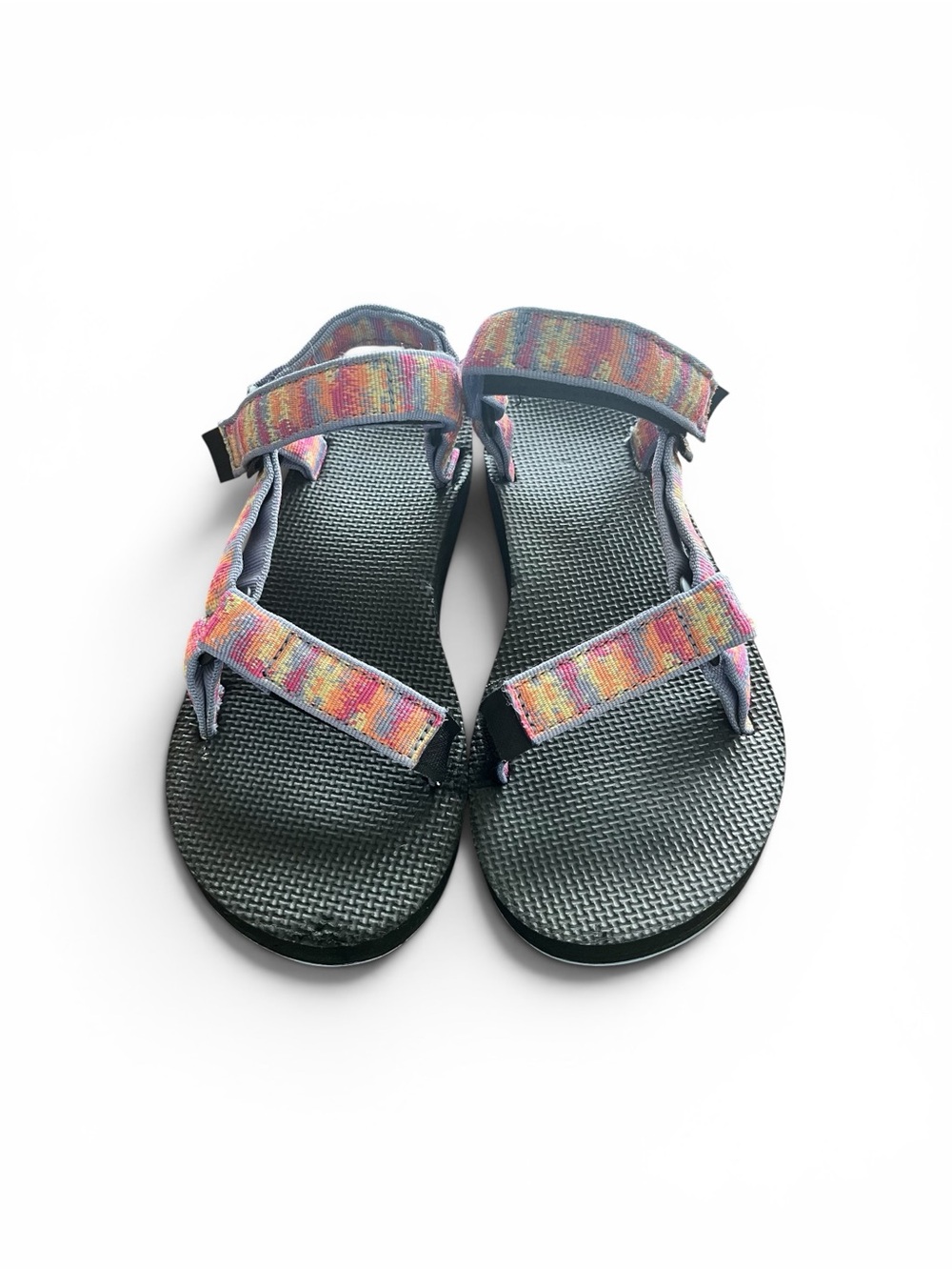 Teva Original Universal Sandals Women's Size 7 - Iridescence Tangerine Multi